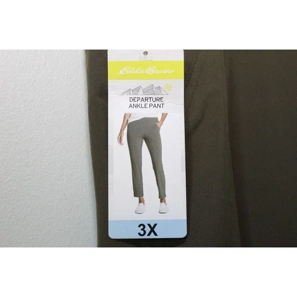 NWT Eddie Bauer Departure Ankle Pants Green Women's Plus Size 3X H14761 - Picture 5 of 13